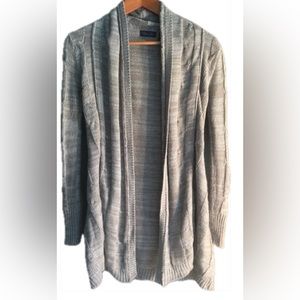 Rock Gal Long Gray Sweater